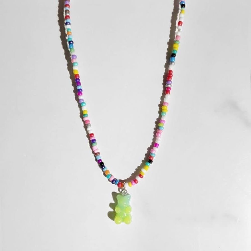 Gummy bear necklace M629